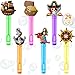 Winrayk Pirate Party Favors 24Pcs Selfdesigned Mini Bubble Wands for Kids Bubbles Bulk with Detachable Topper 6 Styles Colors Birthday Gift Toy Pinata Filler Goodie Bag Stuffer Classroom Prizes - Image 2