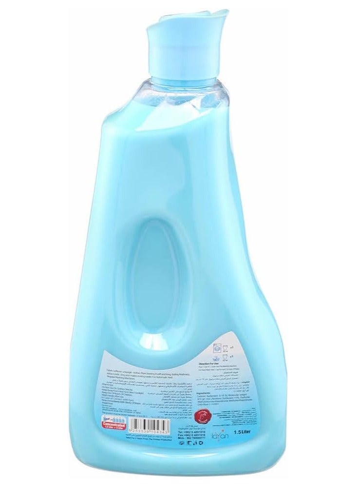 لويال منعم ومعطر الأقمشة مركز/بتلات زرقاء/60 غسلة/1500 مل - Image 2