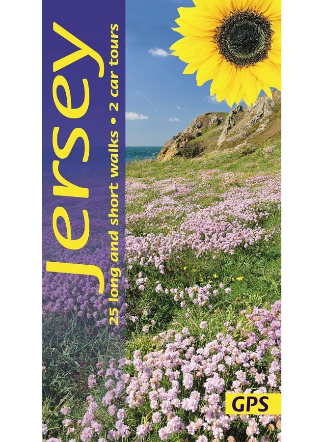 Jersey Sunflower Walking Guide: 25 long and short walks and 2 car tours  - Image 1