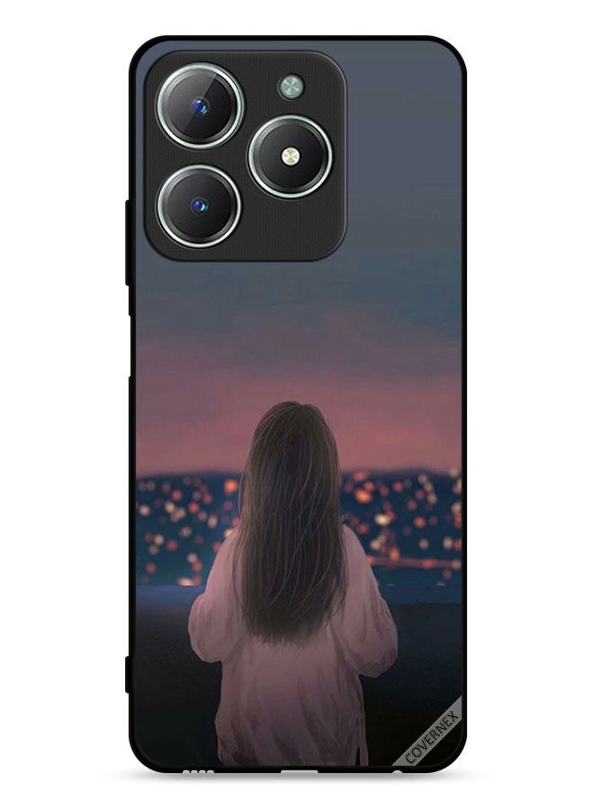 Covernex غطاء حماية Realme C63 4G مع حامل فتاة - Image 1