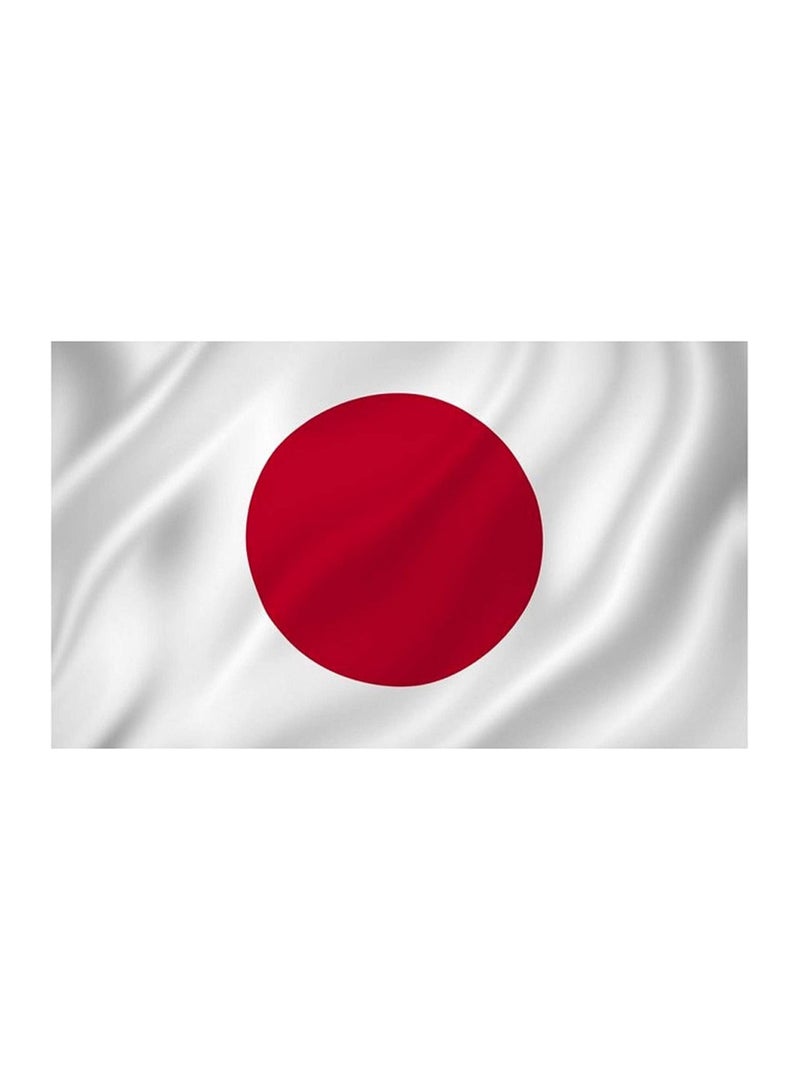 Romario AFC 2019 JAPAN FLAG Vivid Color And UV Fade Resistant, Lightweight, Show Support at Sporting Events  Size 96X64cm - Image 1