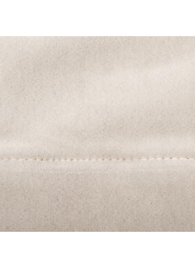 atmosphera 8-Eyelet Polyester Black Out Curtain Ivory 140 x 260 cm 163910A  - Image 3
