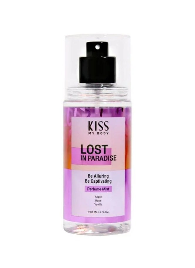 KISS MY BODY Lost In Paradise Body Mist  88Ml 