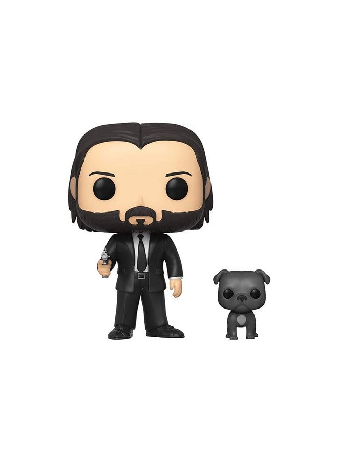 Funko Pop Movies John Wick John In Black Suit With Dog Buddy - Image 1