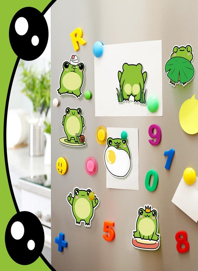 Yinder 24 Pads Cute Sticky Notes Kawaii Fun Animal Sticky Notes Pads Bulk Cartoon Memo Self Adhesive for Veterinary Gift Office School Tab Party Supplies(Frog) - Image 5