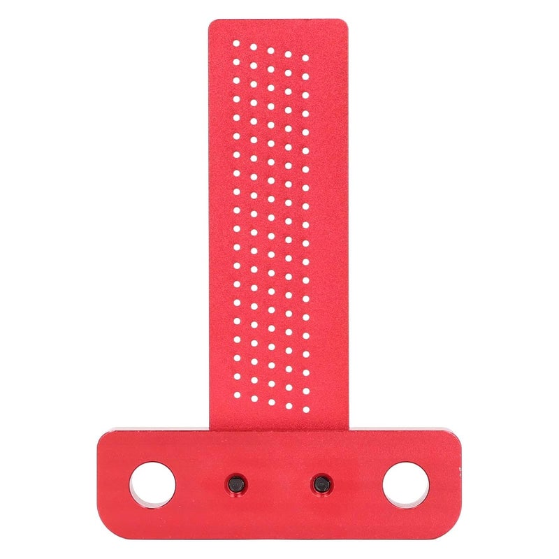 Aluminum Alloy T Square Ruler 100mm Precision Marking Tool for Woodworking Carpentry CNC Machining - Image 3