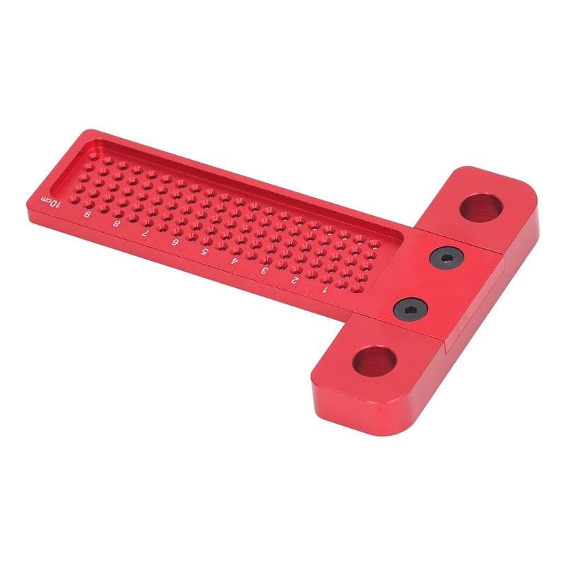 Aluminum Alloy T Square Ruler 100mm Precision Marking Tool for Woodworking Carpentry CNC Machining - Image 4