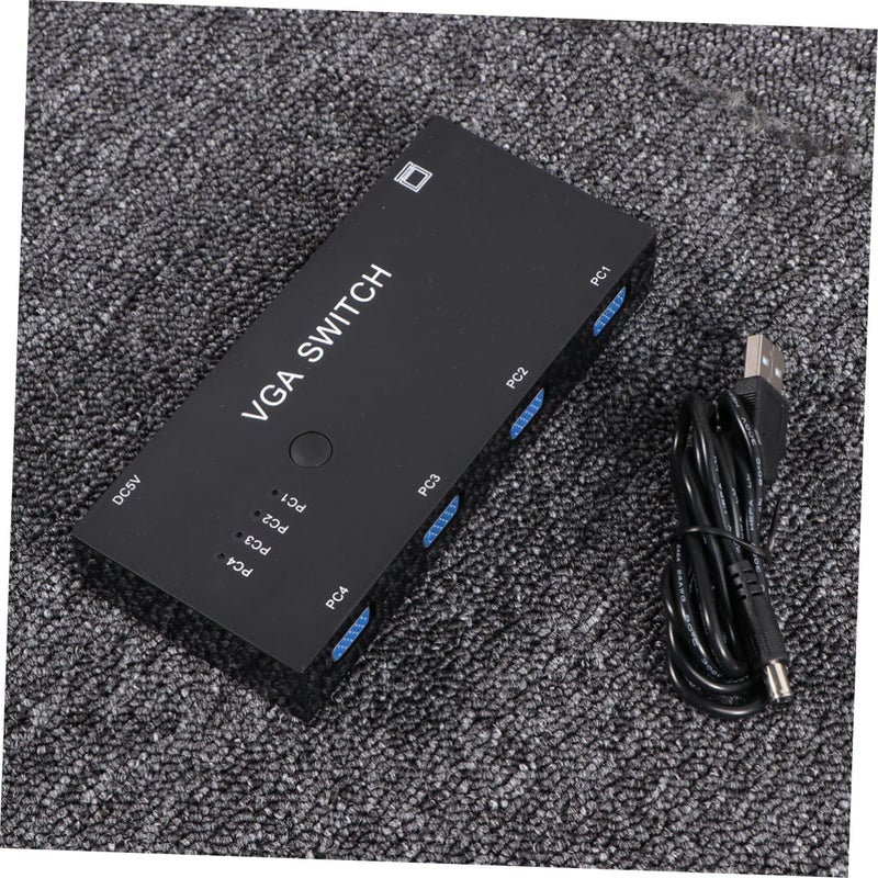 Generic Port Vga Switch Out Video Converter for Monitors and Projectors Plug and Play Supports Vga Xvga Svga Uxga for Computers and High-Definition Devices - Image 3
