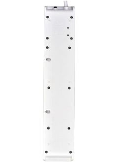 الفنار توصيلة كهرباء 4 مخارج 3 متر 13 أمبير ومنفذي USB  - Image 4