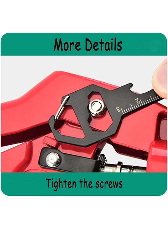 Keychain Bottle Opener Multi Tool 100% Stainless Steel Edc Gadget 6 Tools In 1 [Bottle Opener Wrench Screw Driver Measuring Ruler Cutter Etc.] Universal Everyday Carry Pocket And Backpack Tool  - Image 4
