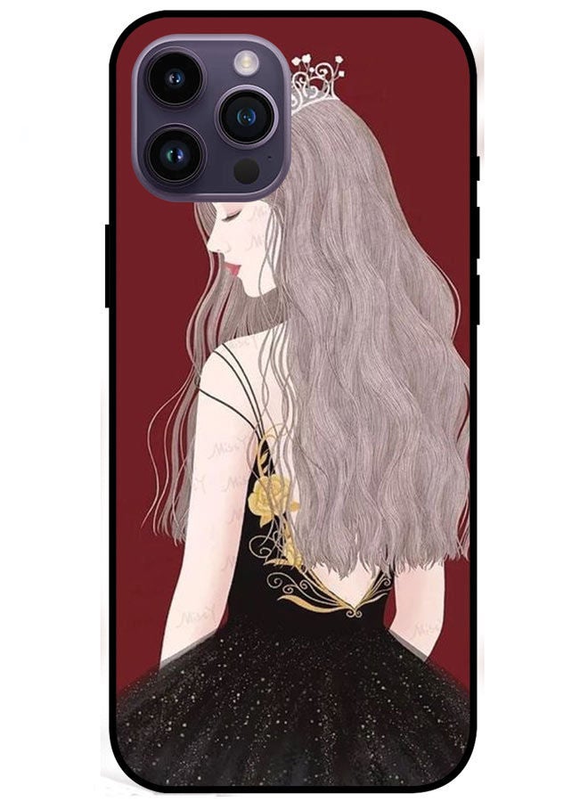 EYE CATCH iPhone 14 Pro 6.1" Protective Case Cover Smart Series for iPhone 14 Pro Donut Girl - Image 1