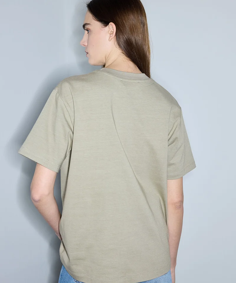 Ipekyol  T-Shirt with Faux Pearl Embellishments for Women | Best Price UAE