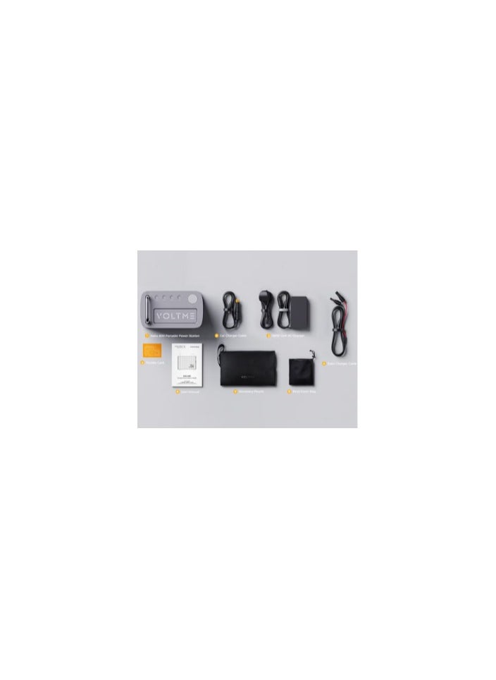 VOLTME - VOLTME Portable Power Station 800W (1600W Surge) Solar Generator | 615.6Wh Lithium Battery Backup | Perfect for Home, Camping, Travel, Hunting, Emergency Power | Eco-Friendly, Lightweight, Versatile Solar Energy Solution for Outdoor Adventures - Image 1