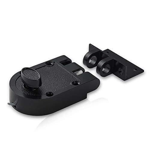 SUMBIN Jimmy Proof Deadbolt Lock with Keyed (Black) - Image 2