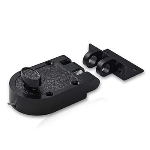 SUMBIN Jimmy Proof Deadbolt Lock with Keyed (Black) - Image 1