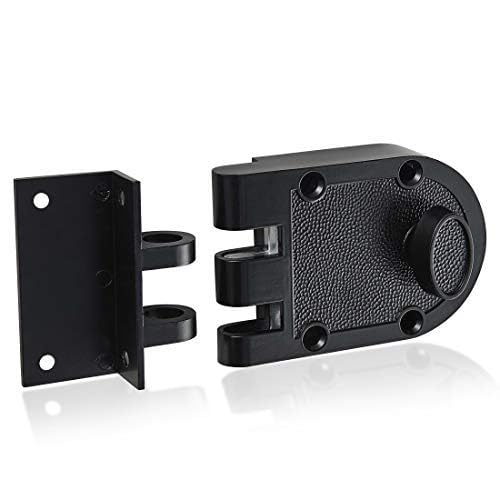 SUMBIN Jimmy Proof Deadbolt Lock with Keyed (Black) - Image 3