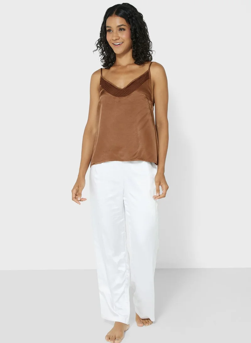 BOSS Cami Pyjama Top