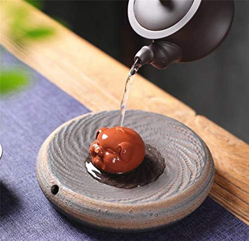 EatingBiting 31 Chinese Zisha Tea Pet Pig Tea Pet Handmade Purple Clay Tea Pet for Kungfu Gift Ceremony Decoration Mostly Ceramic Crafts Made with Purple Sand or Pure mud - Image 2
