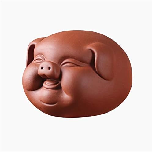 EatingBiting 31 Chinese Zisha Tea Pet Pig Tea Pet Handmade Purple Clay Tea Pet for Kungfu Gift Ceremony Decoration Mostly Ceramic Crafts Made with Purple Sand or Pure mud - Image 5