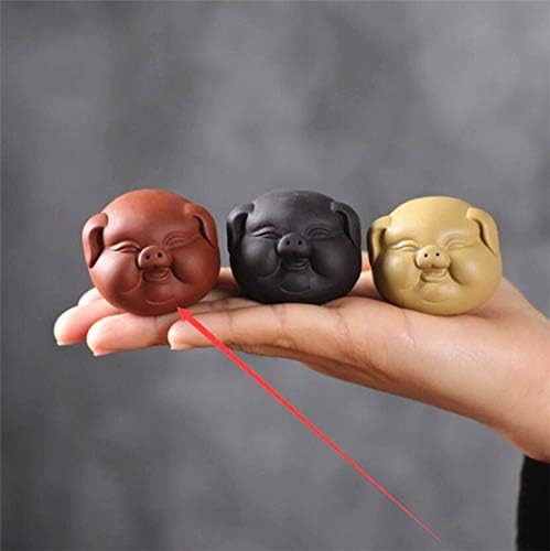 EatingBiting 31 Chinese Zisha Tea Pet Pig Tea Pet Handmade Purple Clay Tea Pet for Kungfu Gift Ceremony Decoration Mostly Ceramic Crafts Made with Purple Sand or Pure mud - Image 4