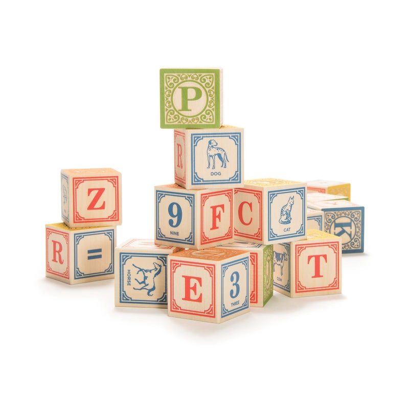 Uncle Goose Classic ABC Blocks  Made in The USA - Image 2