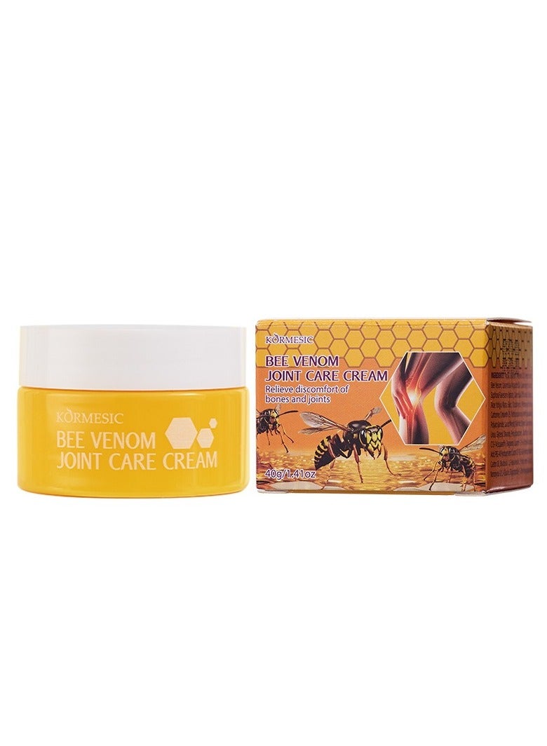 Kormesic كريم العناية بالمفاصل بسم النحل - حل سريع وطبيعي للألم والالتهابات - 40 جرام - Image 1