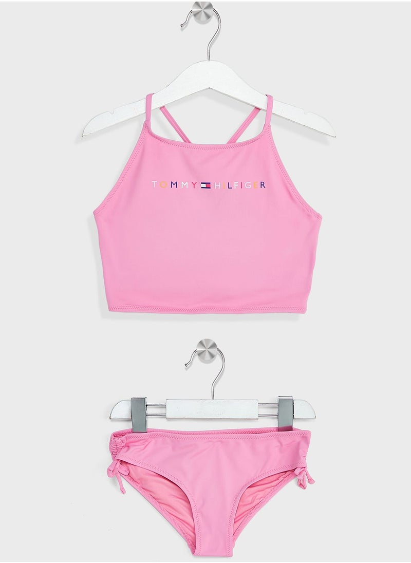 TOMMY HILFIGER - Youth Essential Bikini Set - Image 1