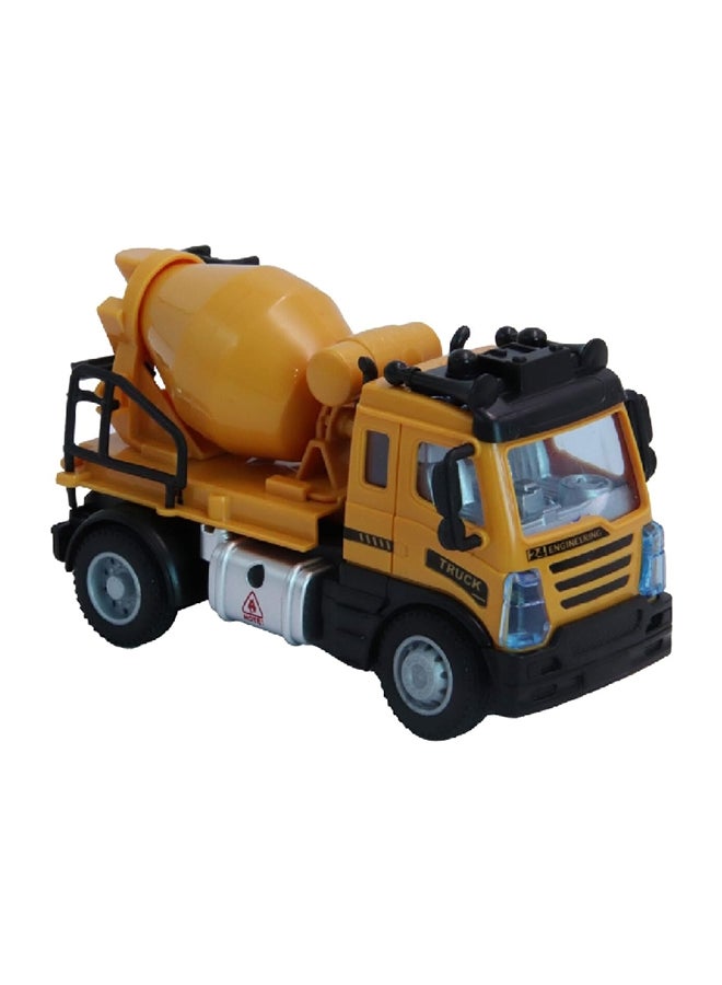 اتش اس تي خلاط إسمنت للأطفال بأربع اتجاهات قيادة مع جهاز تحكم عن بعد أصفر وأسود 6158-H4 - Image 1