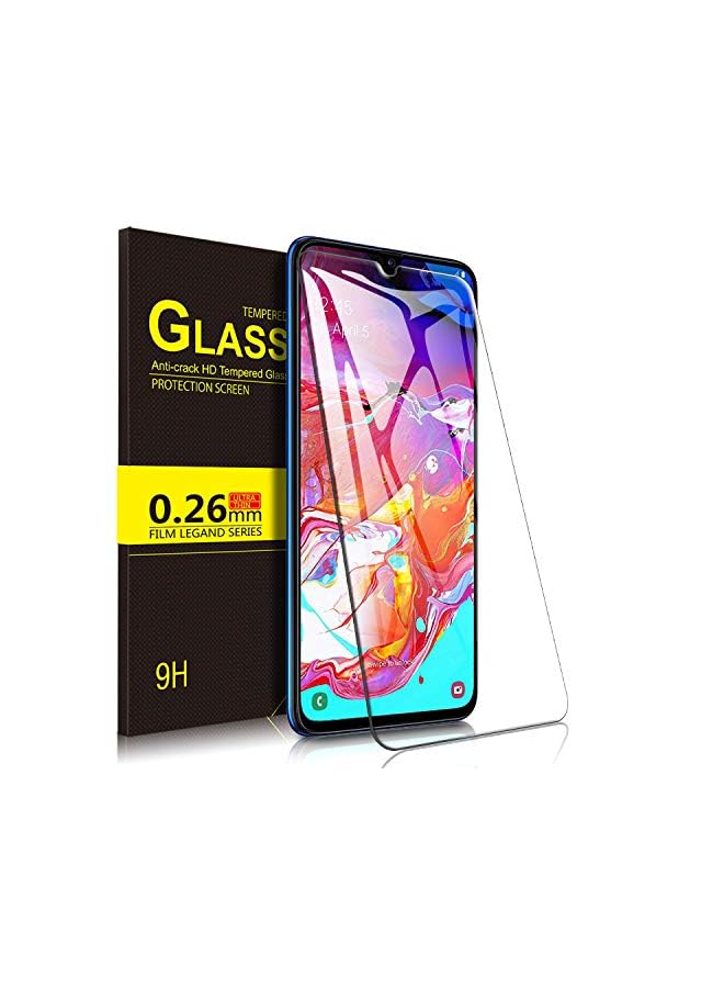 Zaboon For Samsung Galaxy A70 Screen Protector, 9H Hardness Hd Clear Easy & Bubble Free Installation Tempered Glass Screen Protector Designed For Samsung Galaxy A70 Smartphone - Image 2