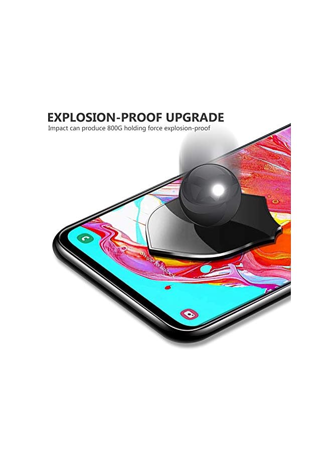 Zaboon For Samsung Galaxy A70 Screen Protector, 9H Hardness Hd Clear Easy & Bubble Free Installation Tempered Glass Screen Protector Designed For Samsung Galaxy A70 Smartphone - Image 5