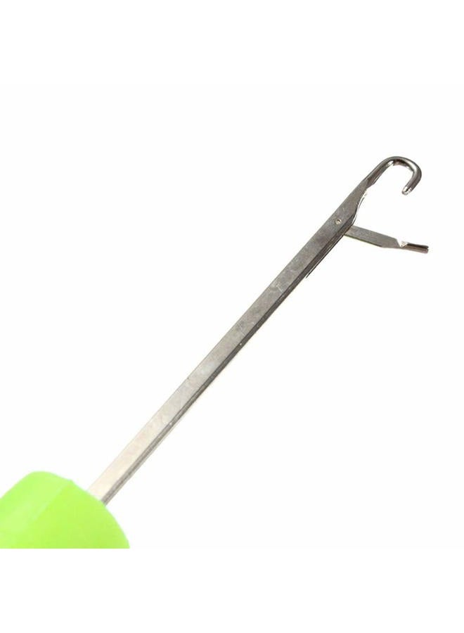 Gircss 2Pcs Latch Hook Tool, Latch Hook Crochet Needle for Micro Braids, Hair Extension, Feather and Carpet - Image 5