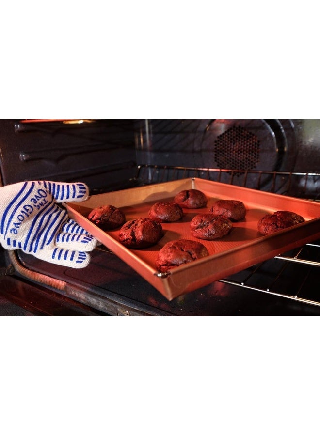 Generic Ove Glove The Oven Glove Mitts - Superior Heat And Flame Hand Protection - 3 Pack - Image 5
