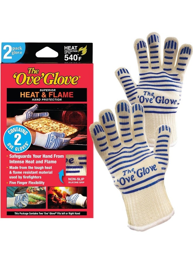 Generic Ove Glove The Oven Glove Mitts - Superior Heat And Flame Hand Protection - 3 Pack - Image 4