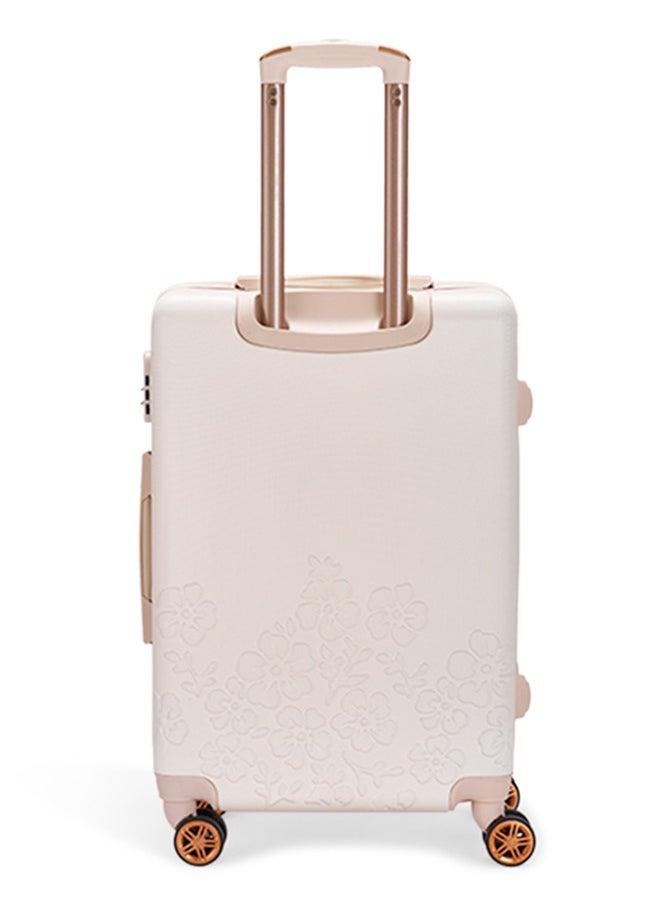 LIMRA Luggage set 5 pieces travel Bags with a distinctive design from limra Beige  - Image 5