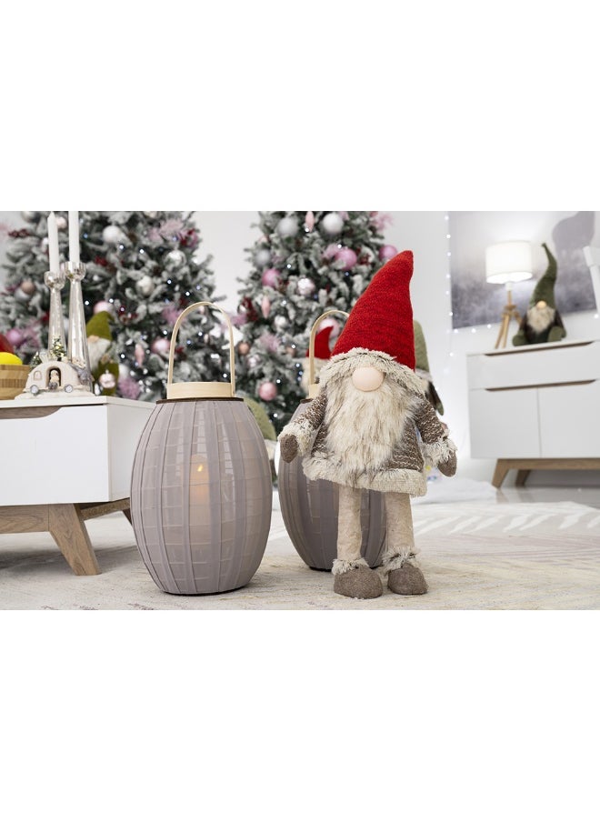 Blanc Xmas Gnome Red 17*14*60 cm