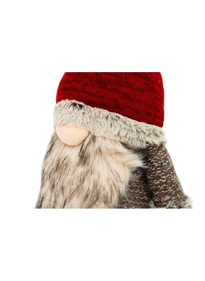 Blanc Xmas Gnome Red 17*14*60 cm