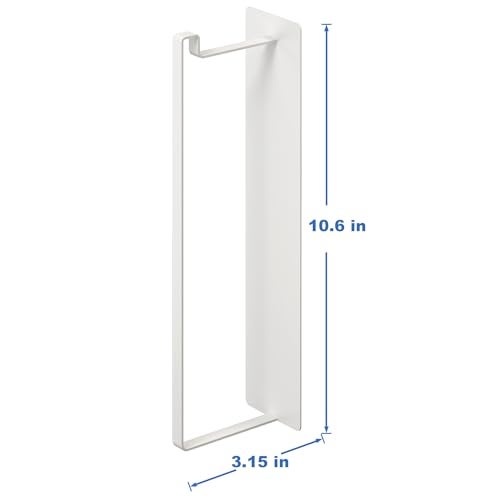 Thipoten Magnetic Hanger Organizer, 2Pack Hangers Holder for Dryer/Washing Machine, Holding up to 30 Velvet/Wire/Plastic Hangers, Perfect Space Saver for Laundry Room (2, White) - Image 2