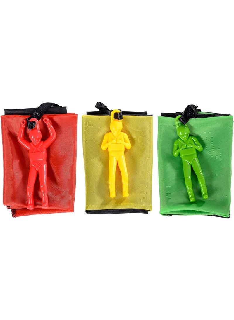 3-Pack Tangle-Free Flying Parachute Toys for Kids, Outdoor Throwing Parachute Toy Set, BPA-Free Fun Flying Toys for Boys & Girls Ages 3–12, Outdoor Play Gift - Image 5