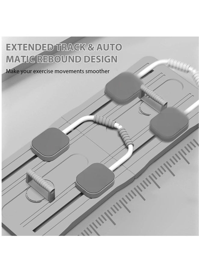 كيلا لوح بيلاتس - مجموعة بيلاتس ريفورمر 2026، لوح بيلاتس ريفورمر متعدد الأغراض قابل للطي للاستخدام المنزلي، لوح بيلاتس منزلق 5 في 1 - Image 3