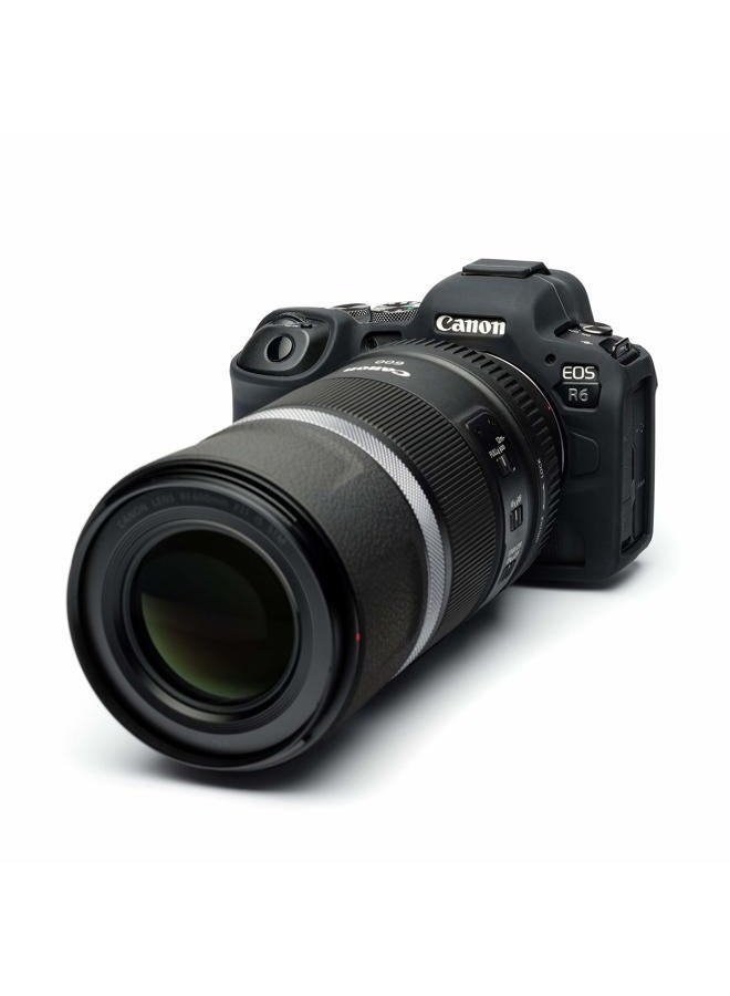 easyCover Camera Case Silicone Protection for Canon R5 / R6 / R6 Mark II (Black) - Image 5