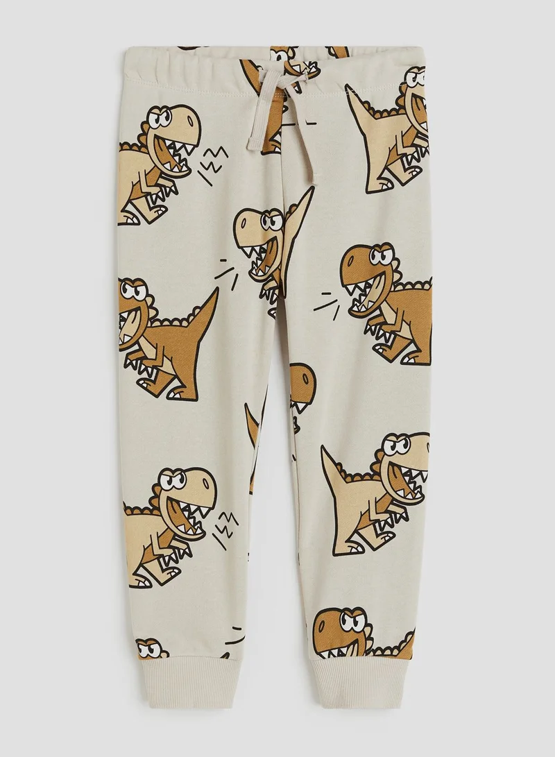 H&M Kids Dino Print Sweatpants