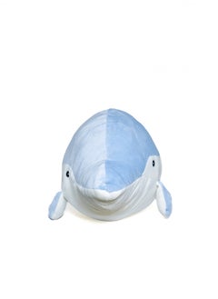 Toto Toys Soft And Cute Dolphin Plush Toy Popular Sea Creature Blue And White Color Size 70  cm  - Image 4