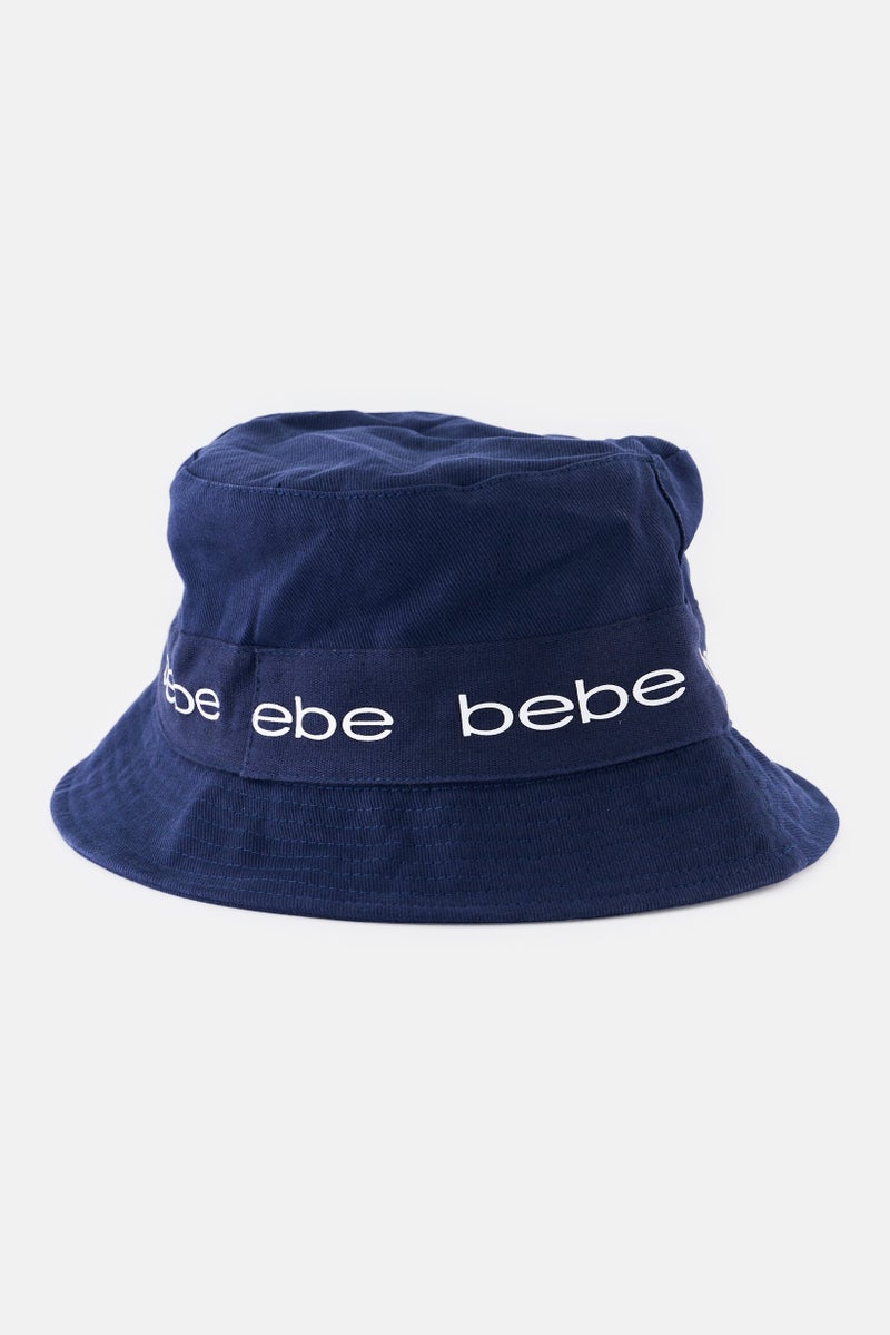 bebe Men Brand Logo Hat, Navy  - Image 2
