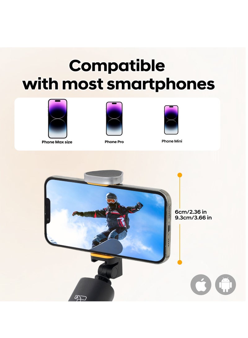 Toby Integrated Selfie Stick with Tripod & Bluetooth Remote – Extendable up to 1.63cm - Image 4