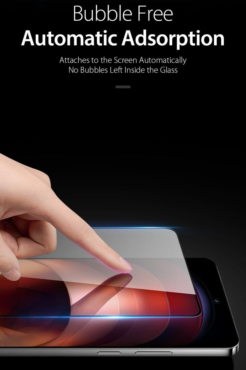 Mr Shield Mr.Shield Top-Notch HD+ Tempered Glass Screen Protector Guard for Poco X7 Pro (6.67 Inch), 9H Hardness, Military Grade Protection, Easy Installation kit - Image 5