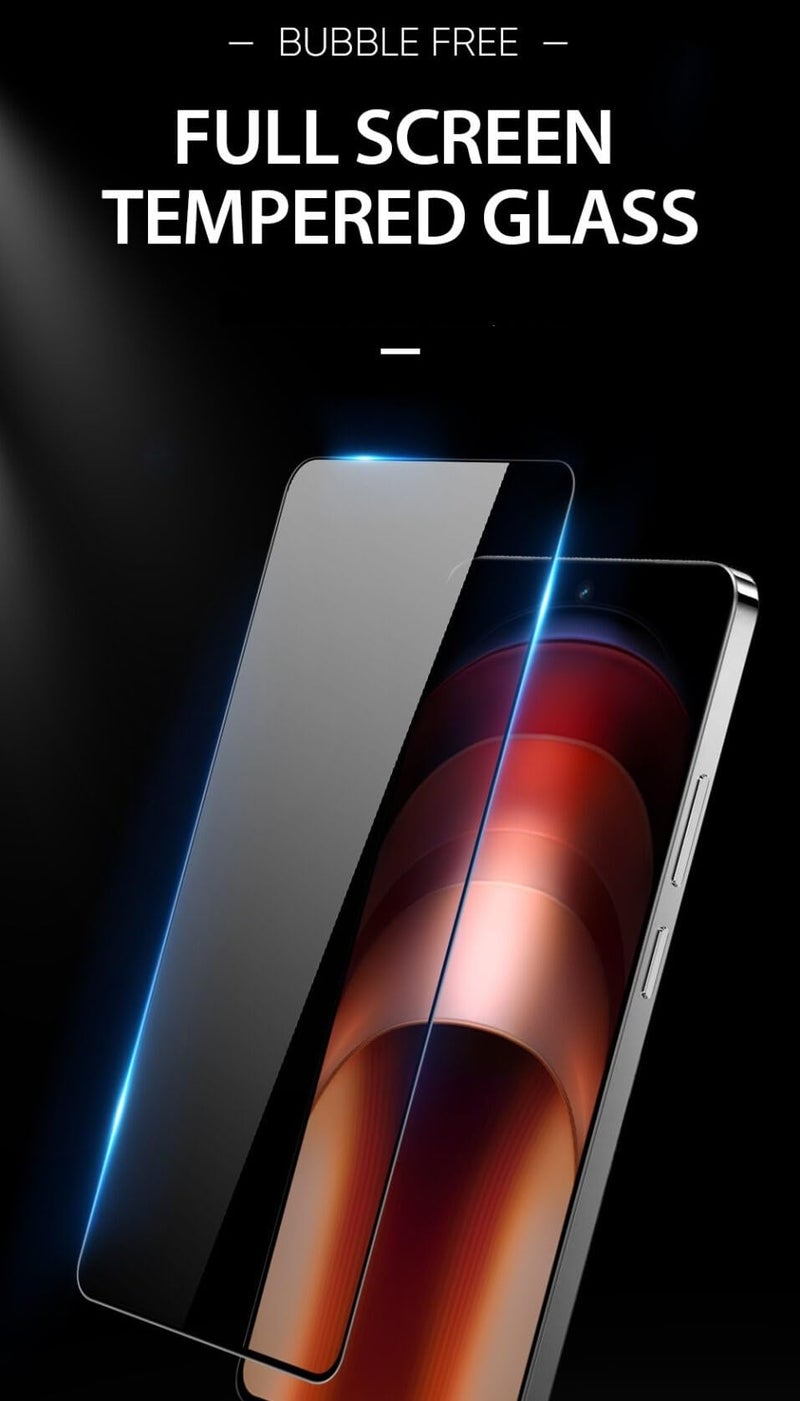 Mr Shield Mr.Shield Top-Notch HD+ Tempered Glass Screen Protector Guard for Poco X7 Pro (6.67 Inch), 9H Hardness, Military Grade Protection, Easy Installation kit - Image 3