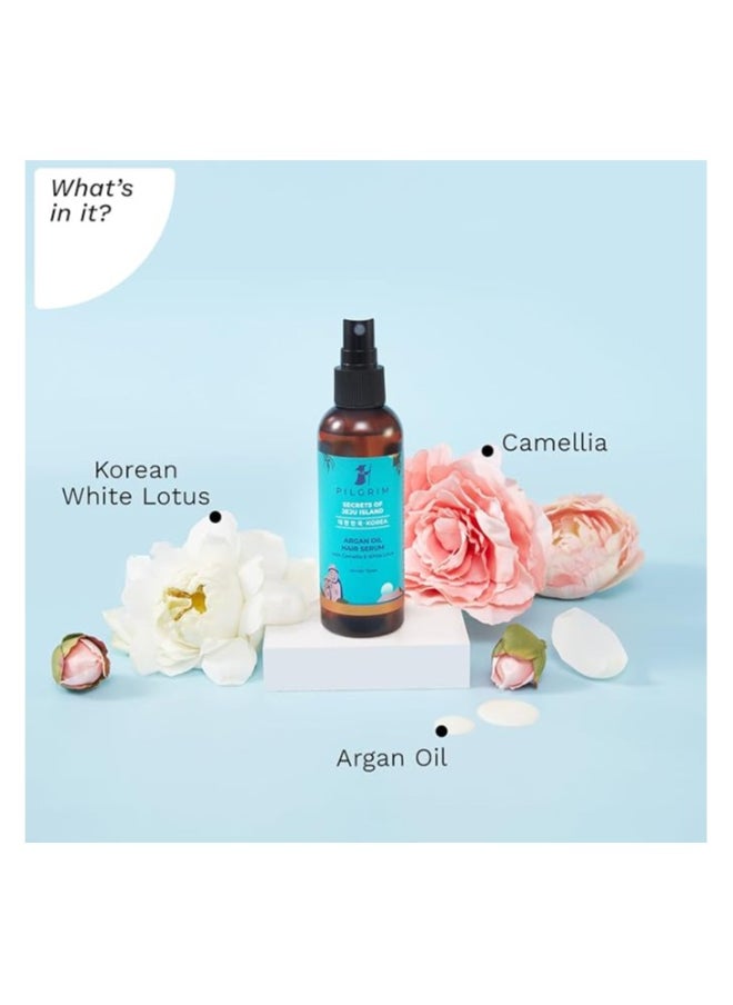 PILGRIM Argan Oil Hair Serum With Camellia & White Lotus 100 ml  - Image 4