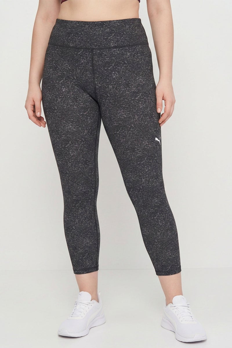 PUMA Women Tight Fit Training Leggings, Dark Grey - Image 1