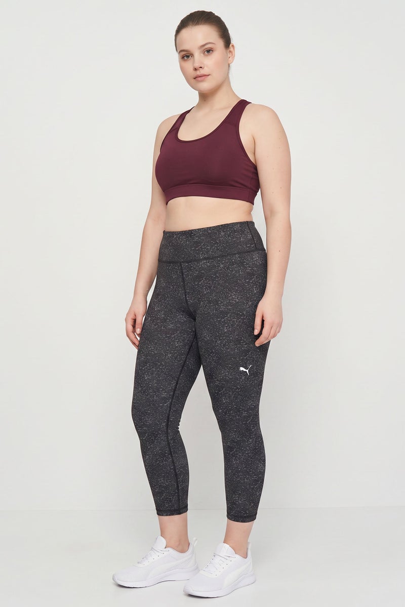 PUMA Women Tight Fit Training Leggings, Dark Grey - Image 5
