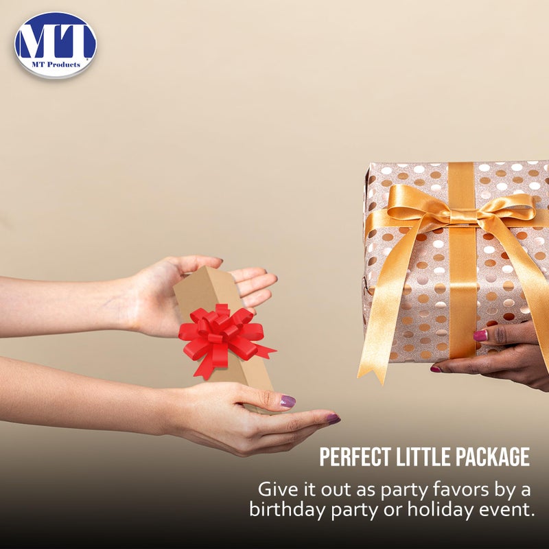 MT Products Tuck Top Kraft Paperboard Gift Box 2" x 2" x 7" - Gift Boxes with Lids - Pack of 30 - Image 4